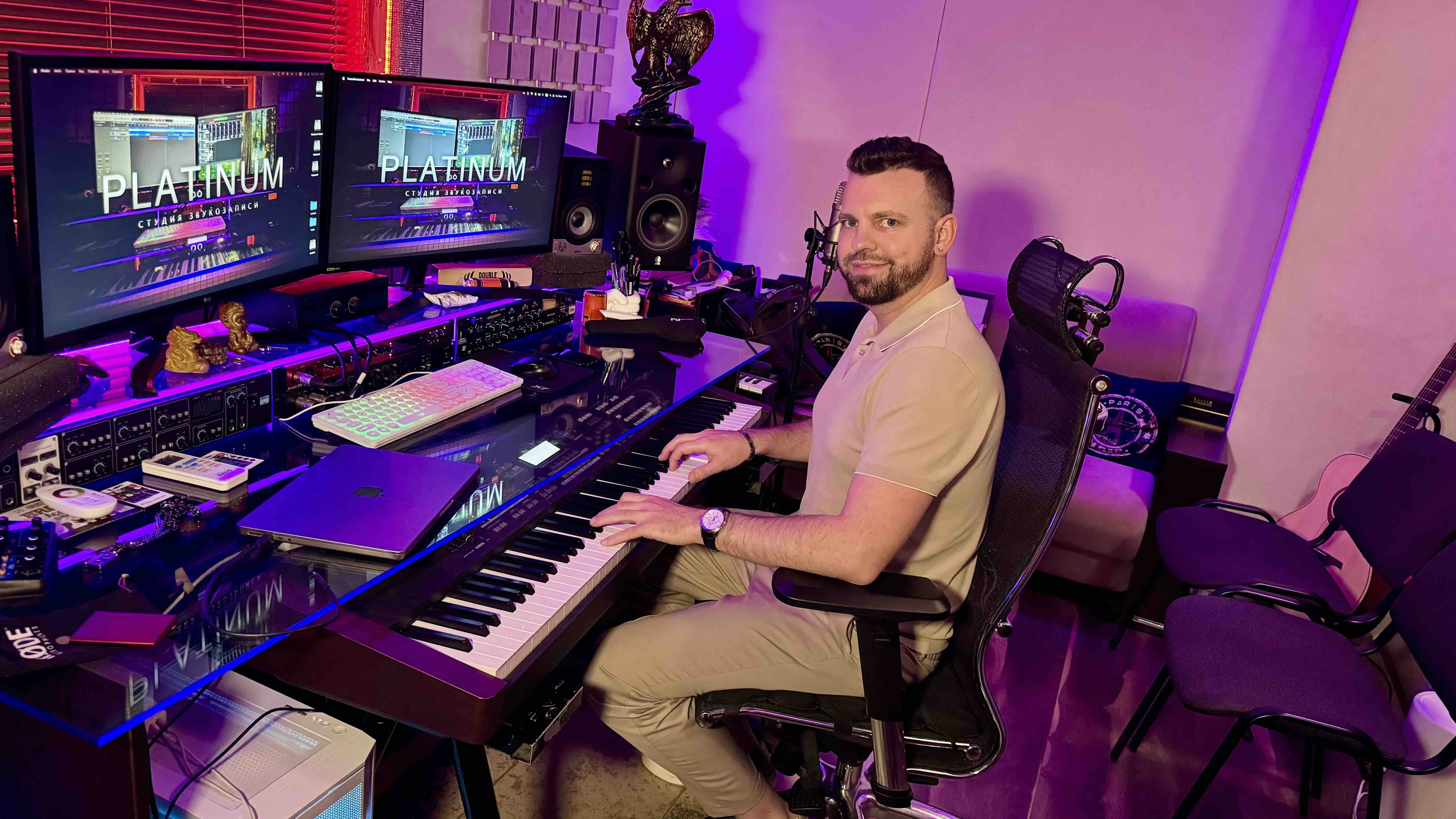 Преподаватель курса звукорежиссера в PlatinumRecords